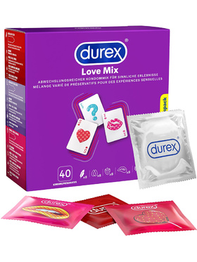 Durex: Love Mix Condoms, 40 stk