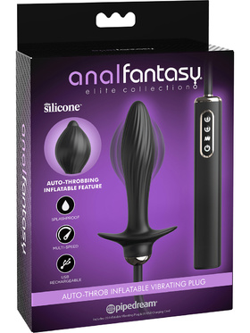 Pipedream Anal Fantasy: Auto-Throb Inflatable Vibrating Plug