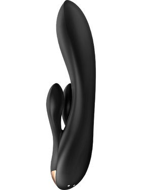 Satisfyer Connect: Double Flex Vibrator, svart