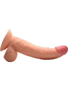 Pop Peckers: Poppin Dildo 19 cm, lys