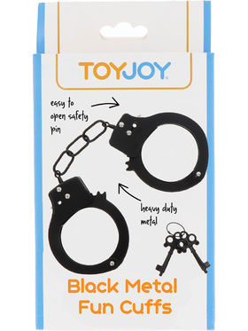 Toy Joy: Metal Fun Cuffs, svart