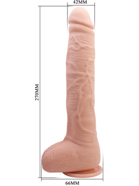 Beautiful Dick: Realistisk Dildo med Sugekopp, 27 cm