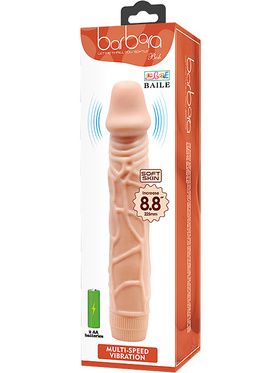 Barbara Bob: Realistisk Multi-Speed Vibrator, 22.5 cm