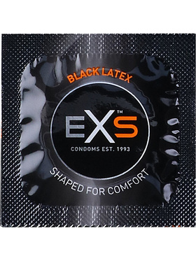 EXS Black Latex: Kondomer, 12 stk