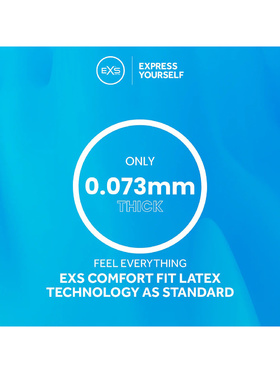 EXS Black Latex: Kondomer, 100 stk