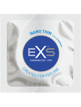 EXS Nano Thin: Kondomer, 100 stk