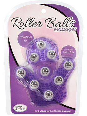 Simple & True: Roller Balls Massager, lilla