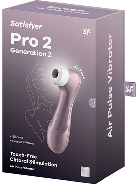 Satisfyer: Pro 2 Generation 2, Air Pulse Stimulator, lilla