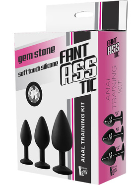 Dream Toys: Fantasstic Anal Training Kit, White Stone