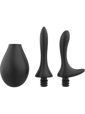 Nexus: Anal Douche Set, One Bulb & 2 Silicone Tips