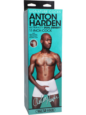 Signature Cocks: Anton Harden, Realistic Ultraskyn Dildo, 29 cm