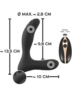 Anos: RC Prostate Butt Plug with Vibration