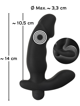 Anos: Cock Shaped Butt Plug with Vibration