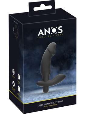 Anos: Cock Shaped Butt Plug with Vibration