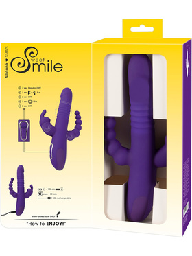 Sweet Smile: Thrusting Pearl Triple Vibrator