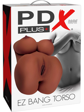 Pipedream PDX Plus: EZ Bang Torso Masturbator, mørk