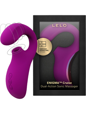 LELO: Enigma Cruise, Dual-Action Sonic Massager, lilla