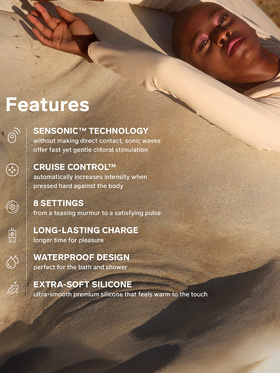 LELO: Enigma Cruise, Dual-Action Sonic Massager, lilla