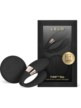 LELO: Tiani Duo, Dual-Action Couples Massager, svart