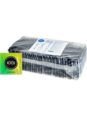 EXS Glow in the Dark: Kondomer, 100 stk