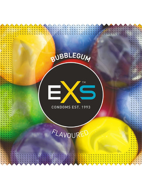 EXS: Kondomer, Mixed Flavoured, 12 stk