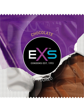 EXS: Kondomer, Mixed Flavoured, 12 stk