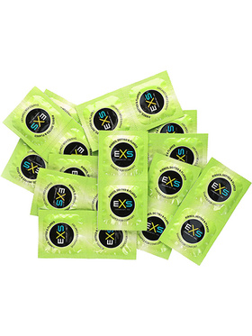 EXS Ribbed & Dotted: Kondomer, 100 stk