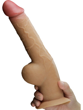 LoveToy: Dual-Layered Silicone Handle Cock, 25 cm