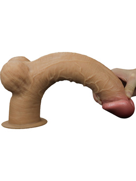 LoveToy: Dual-Layered Silicone Handle Cock, 33 cm 