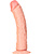 RealRock: Curved Realistic Dildo, 20.5 cm, lys