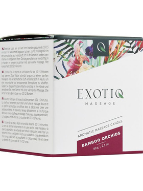 Exotiq: Massage Candle, Bamboo Orchids, 60 g