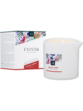 Exotiq: Massage Candle, Vanilla Amber, 60 g