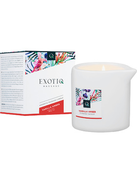 Exotiq: Massage Candle, Vanilla Amber, 200 g