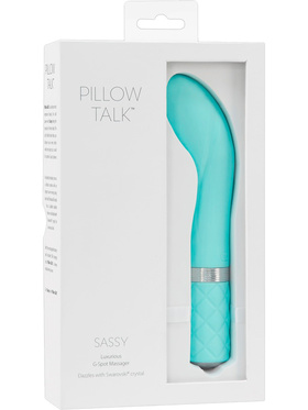 Pillow Talk: Sassy, Luxurious G-Spot Massager, turkis
