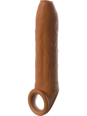 Fantasy X-Tensions Elite: Uncut Enhanger with Strap, lysebrun