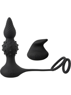 Rebel: RC Butt Plug with Cock & Ball Rings