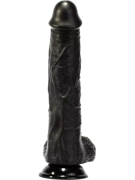 X-Men: Geoff Lifelike Dildo, 30 cm, svart