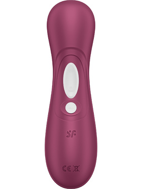 Satisfyer: Pro 2 Generation 3, Double AirPulse Vibrator, rød