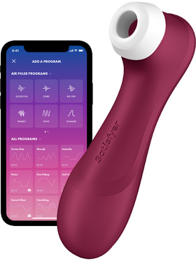 Satisfyer Connect: Pro 2 Generation 3, Double AirPulse Vibrator, rød