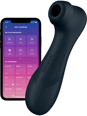 Satisfyer Connect: Pro 2 Generation 3, Double AirPulse Vibrator, svart