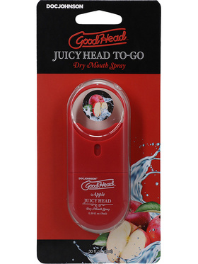 GoodHead: Juicy Head, Dry Mouth Spray To-Go, Apple, 9 ml