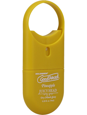 GoodHead: Juicy Head, Dry Mouth Spray To-Go, Pineapple, 9 ml