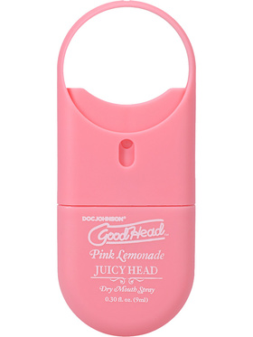 GoodHead: Juicy Head, Dry Mouth Spray To-Go, Pink Lemonade, 9 ml