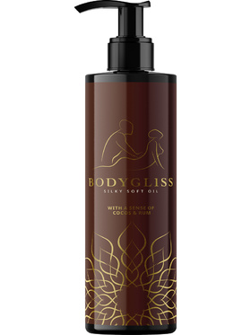 BodyGliss: Massage Oil & Lube, Cocos/Rum, 150 ml