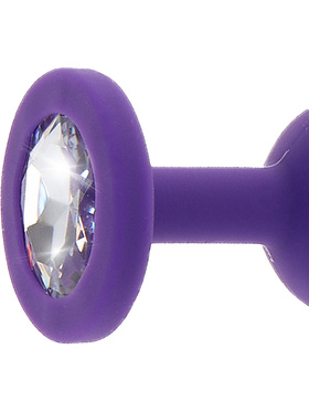 Toy Joy: Diamond Booty Jewel, small, lilla