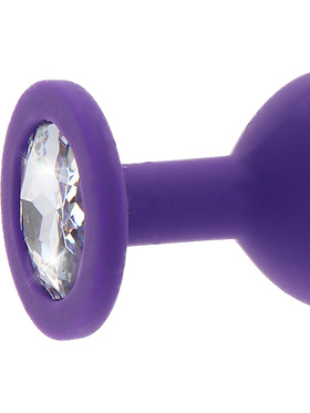 Toy Joy: Diamond Booty Jewel, large, lilla