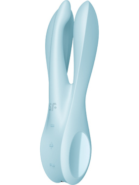 Satisfyer: Threesome 1 Vibrator, blå