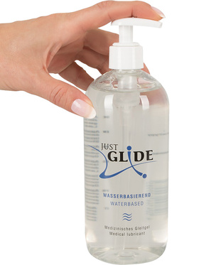 Just Glide: Vannbasert Glidemiddel, 500 ml