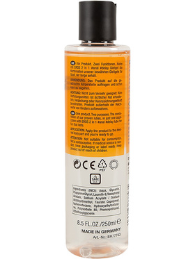 Eros: 2in1 Water-based Lubricant, Anal & Delay, 250 ml