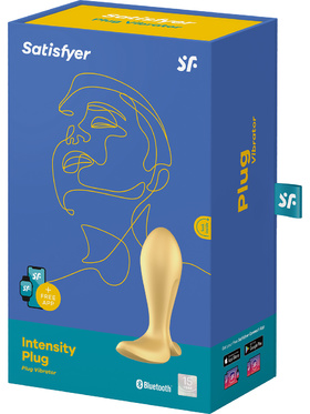 Satisfyer Connect: Intensity Plug, Plug Vibrator, gull